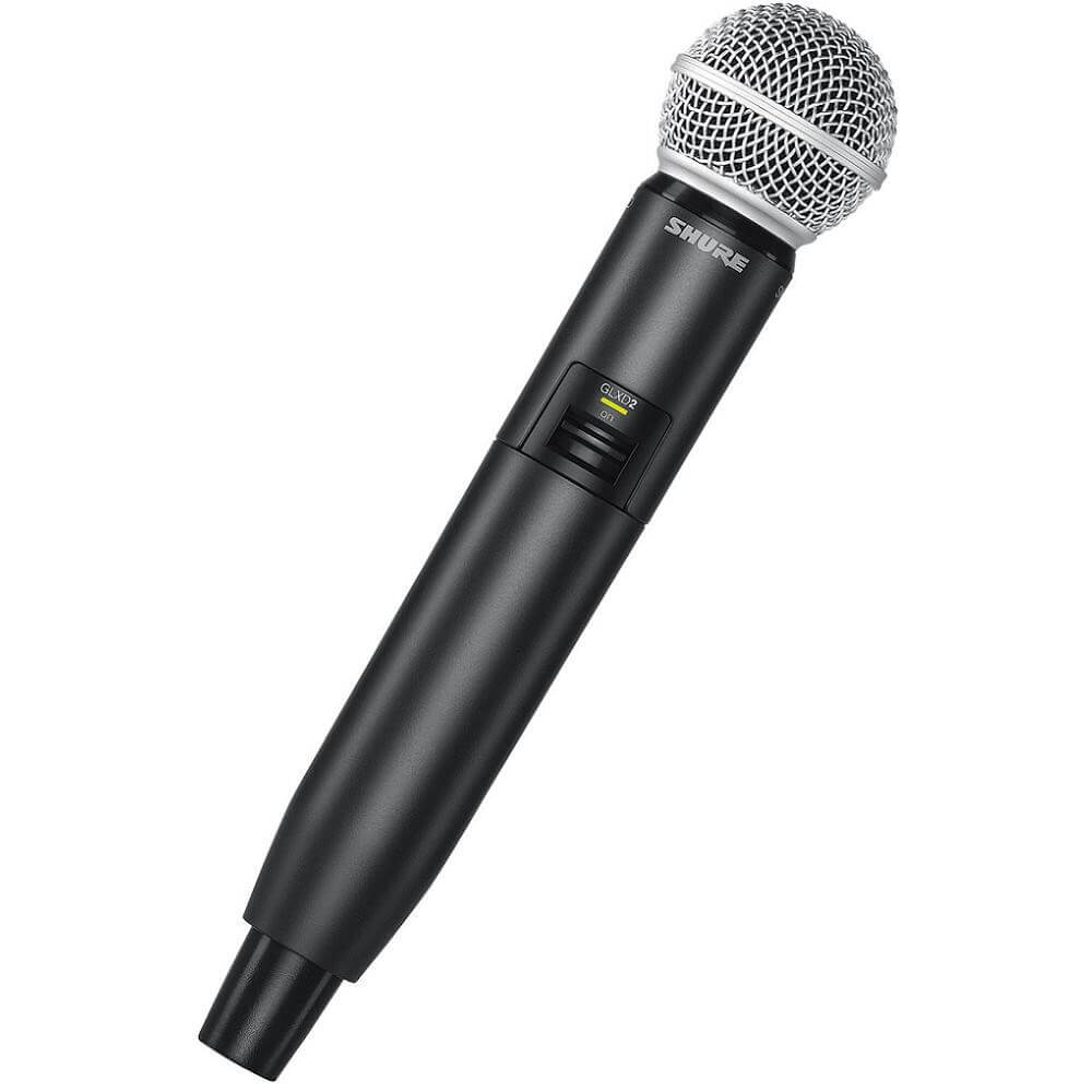 Shure general Shure glxd2/sm58 transmisor de mano digital con batería recargable sb902